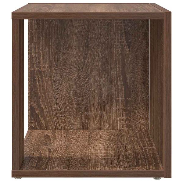 vidaXL Beistelltisch Braun Eichen-Optik 33x33x34,5 cm Holzwerkstoff