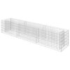 vidaXL Gabionen-Hochbeet Verzinkter Stahl 270&times;50&times;50 cm