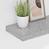 vidaXL Schweberegale 4 Stk. Betongrau 60x23,5x3,8 cm MDF