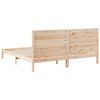 vidaXL Massivholzbett Extra Lang ohne Matratze 180x220 cm