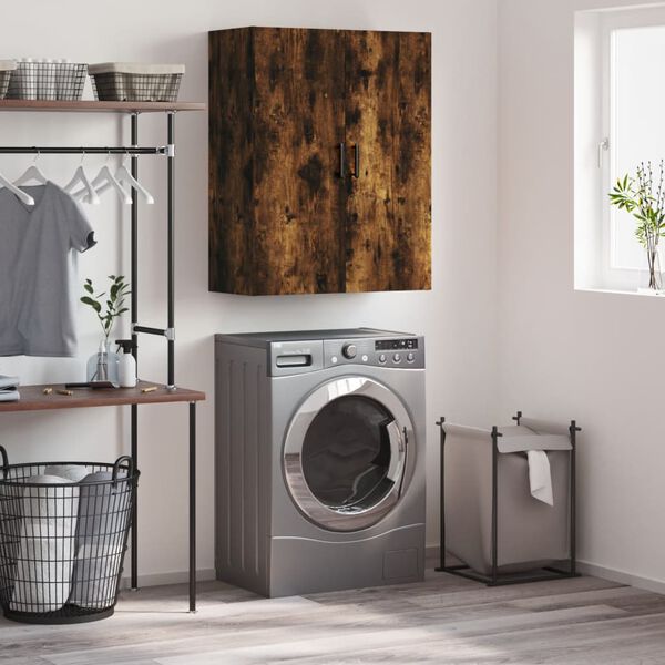 vidaXL Wandschrank R&auml;uchereiche 69,5x34x90 cm