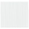 vidaXL Spitzenvorhang mit Vorh&auml;ngen Floral Wei&szlig; 260 x 500 cm Polyester