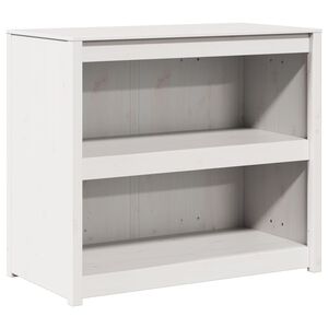 vidaXL K&uuml;chenschrank Wei&szlig; 106 x 55 x 92 cm Massives Kiefernholz
