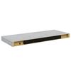 vidaXL Schweberegale 2 Stk. Betongrau 60x23,5x3,8 cm MDF