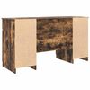 vidaXL Schreibtisch R&auml;uchereiche 140 x 49 x 76 cm Holzwerkstoff