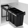 vidaXL Abfallsammler Soft-Close 36 L