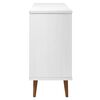 vidaXL Sideboard MOLDE Wei&szlig; 113x40x80 cm Massivholz Kiefer