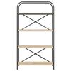 vidaXL B&uuml;cherregal Sonoma-Eiche 80 x 30 x 146 cm Holzwerkstoff