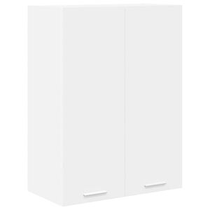vidaXL H&auml;ngeschrank mit Speicher Wei&szlig; 60 x 31 x 80 cm Holzwerkstoff