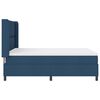 vidaXL Boxspringbett mit Matratze mit Kopfteil Blau 140 x 200 cm Stoff