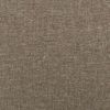 vidaXL Bettgestell ohne Matratze Taupe 120x200 cm Stoff