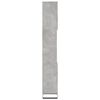 vidaXL Badschrank Betongrau 30x30x190 cm Holzwerkstoff