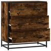 vidaXL Sideboard R&auml;uchereiche 68x35x76 cm Holzwerkstoff und Metall