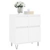 vidaXL Sideboard Wei&szlig; 60x35x70 cm Holzwerkstoff