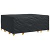 vidaXL M&ouml;belbezug Uni Schwarz 250 x 210 x 70 cm 420D