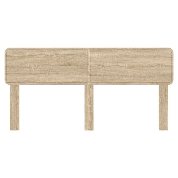 vidaXL Kopfteil Sonoma-Eiche 200 cm Holzwerkstoff