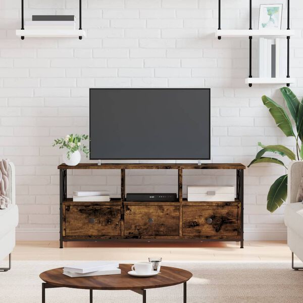 vidaXL TV-Schrank R&auml;uchereiche 102x33x45 cm Holzwerkstoff & Eisen
