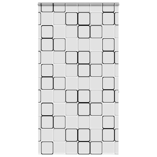 vidaXL Duschrollo mit Kassette 120x240 cm Stoffbreite 116 cm