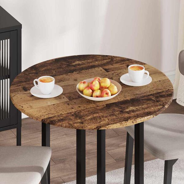 vidaXL Tischplatte Altholz 80 x 80 x 1,5 cm Holzwerkstoff
