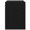 vidaXL H&auml;ngeschrank Schwarz Eichen-Optik 40 x 29,5 x 40 cm