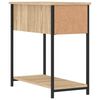 vidaXL Nachttisch Sonoma-Eiche 30x60x60 cm Holzwerkstoff