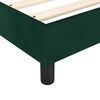vidaXL Boxspringbettgestell Dunkelgr&uuml;n 140x200 cm Samt