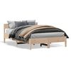 vidaXL Massivholzbett ohne Matratze 140x190 cm Kiefernholz
