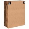 vidaXL Wandmontierte Schr&auml;nke 2 pcs Altholz 69,5 x 34 x 90 cm