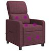vidaXL Massage Relaxsessel Lila Polyester