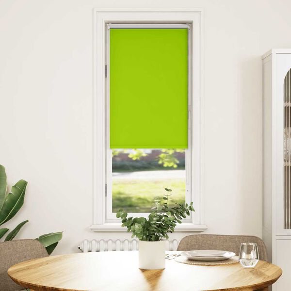 vidaXL Verdunkelungsrollo Gr&uuml;n 55x150 cm Stoffbreite 50,7 cm Polyester