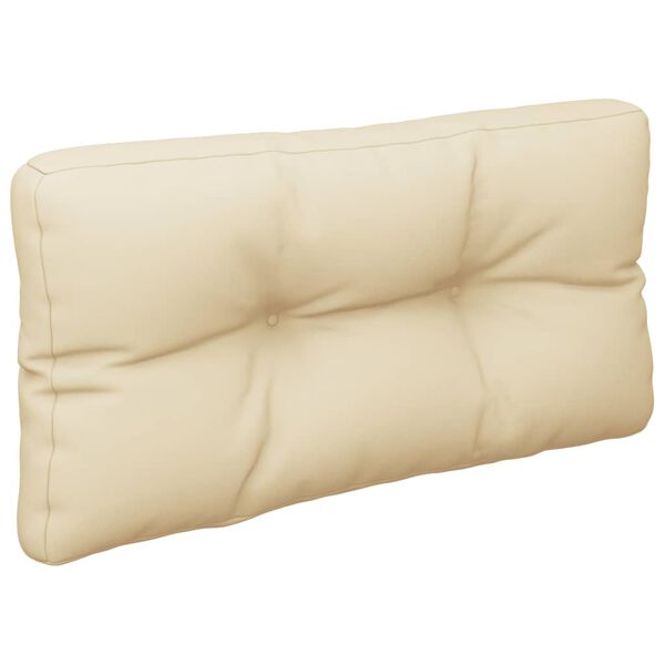 vidaXL Palettensofa-Kissen Beige 80x40x10 cm