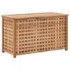 vidaXL W&auml;schetruhe 77,5&times;37,5&times;46,5 cm Walnuss Massivholz