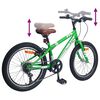 vidaXL Mountainbike 24 Zoll 6-Speed f&uuml;r 8-12 Jahre alt Gr&uuml;n