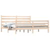 vidaXL Massivholzbett Kiefer 200x200 cm