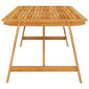 vidaXL 7-tlg. Garten-Essgruppe Beige