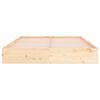 vidaXL Massivholzbett ohne Matratze 140x200 cm