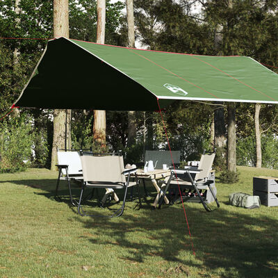 vidaXL Tarp Grün 420x440 cm Wasserdicht