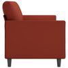 vidaXL 3-Sitzer-Sofa Weinrot 180 cm Kunstleder