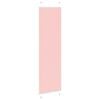 vidaXL Plissee Rosa 55x200 cm Stoffbreite 54,4 cm Polyester