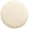 vidaXL Sitzkissen 2 pcs Creme &Oslash; 30 cm Cordstoff