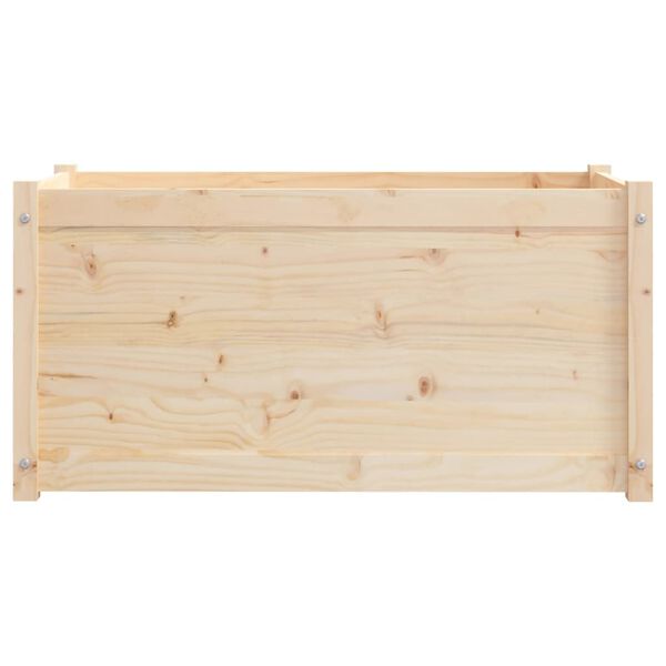 vidaXL Pflanzk&uuml;bel 100x50x50 cm Massivholz Kiefer