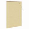 vidaXL Rollo mit Vorh&auml;ngen Natur 100 x 160 cm Bambus