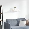 vidaXL Schweberegal Wei&szlig; 60x23,5x3,8 cm MDF