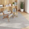 vidaXL Bereichsteppiche LUGO Creme und Grau 200 x 200 cm Polyester