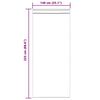 vidaXL Voile-Vorhang mit Vorh&auml;ngen 2 pcs Sand 225 x 140 cm Polyester