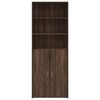vidaXL Highboard Braun Eichen-Optik 70x42,5x185 cm Holzwerkstoff