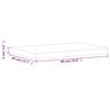 vidaXL Tischplatte 60x40x4 cm Rechteckig Massivholz Buche