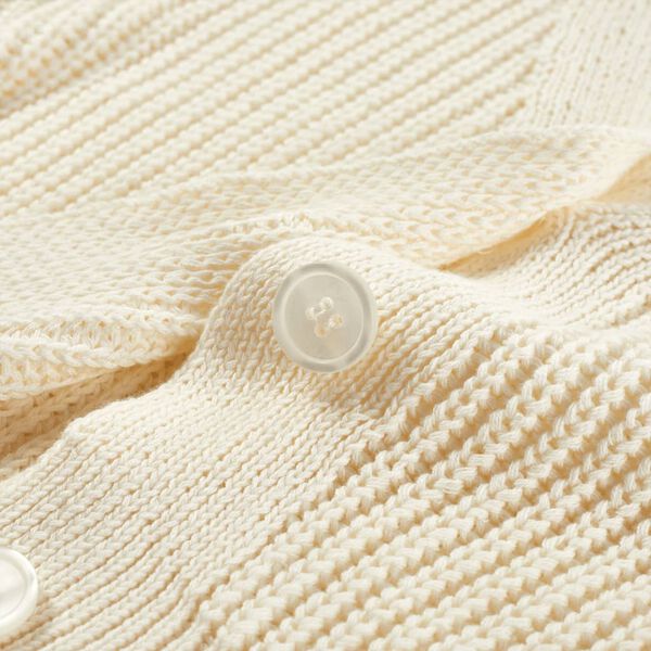 Kinder-Strickjacke Schneewei&szlig; 128