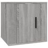 vidaXL 3-tlg. TV-Schrank-Set Grau Sonoma Holzwerkstoff