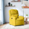 vidaXL Relaxsessel Gelb Samt